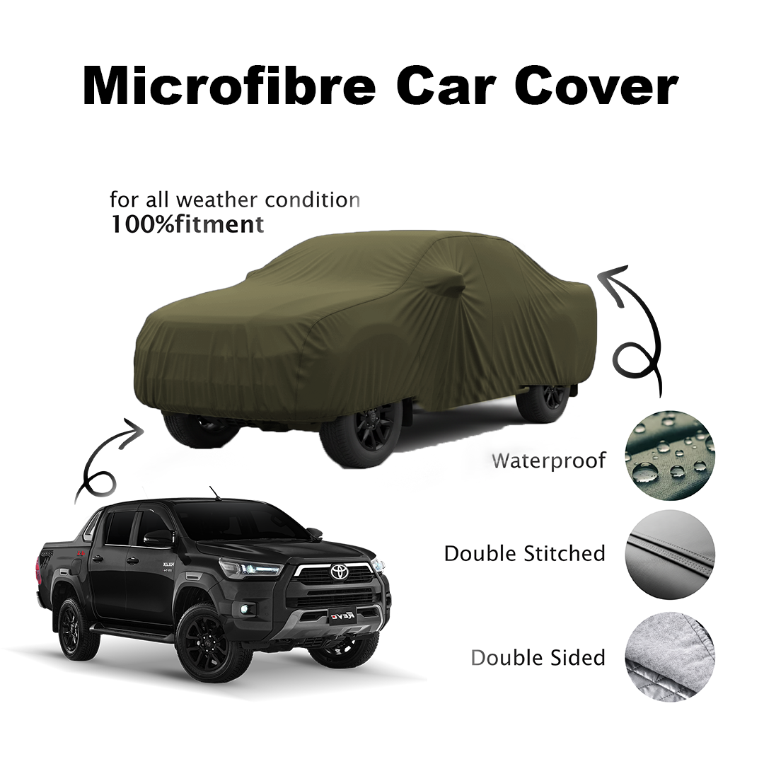 Toyota Hilux Revo Microfibre Top Car Cover - 2015 - 2026