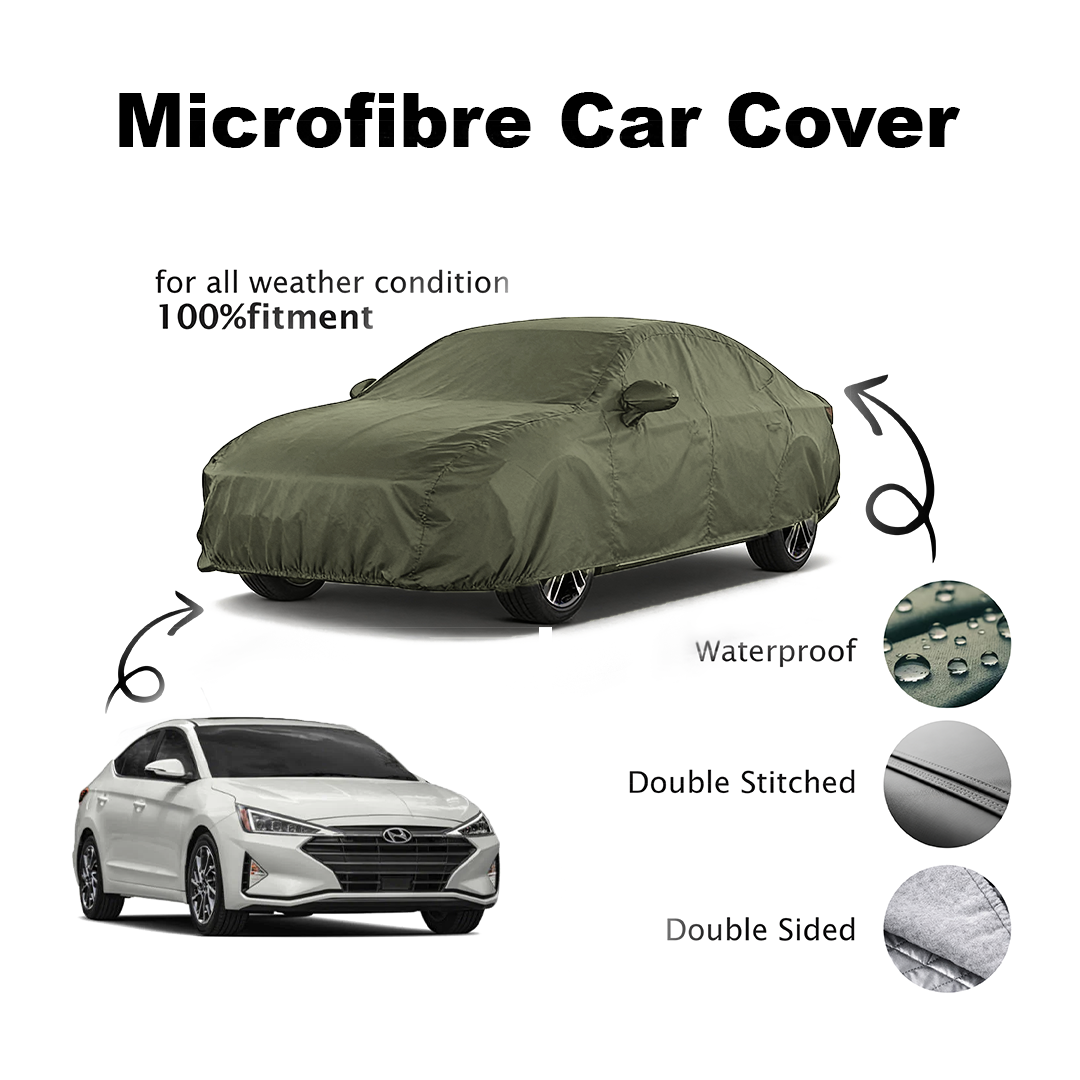 Hyundai Elantra Microfibre Top Car Cover - 2021 - 2026