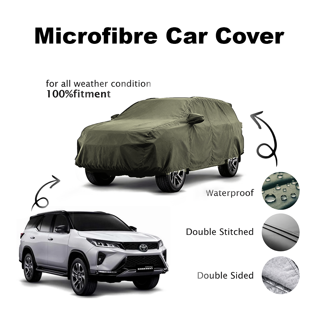 Toyota Fortuner Microfibre Top Car Cover - 2015 - 2026
