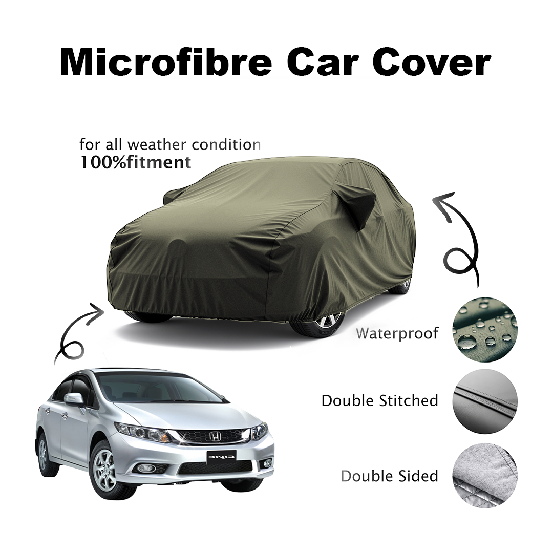 Honda Civic Microfibre Top Car Cover - 2012 - 2015