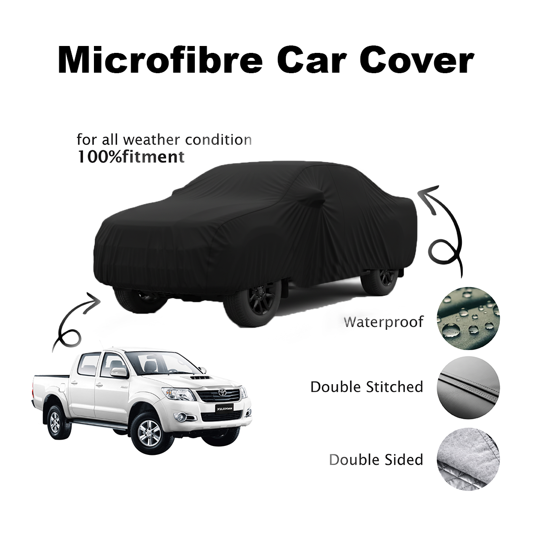 Toyota Hilux Vigo Microfibre Top Car Cover - 2005 - 2015