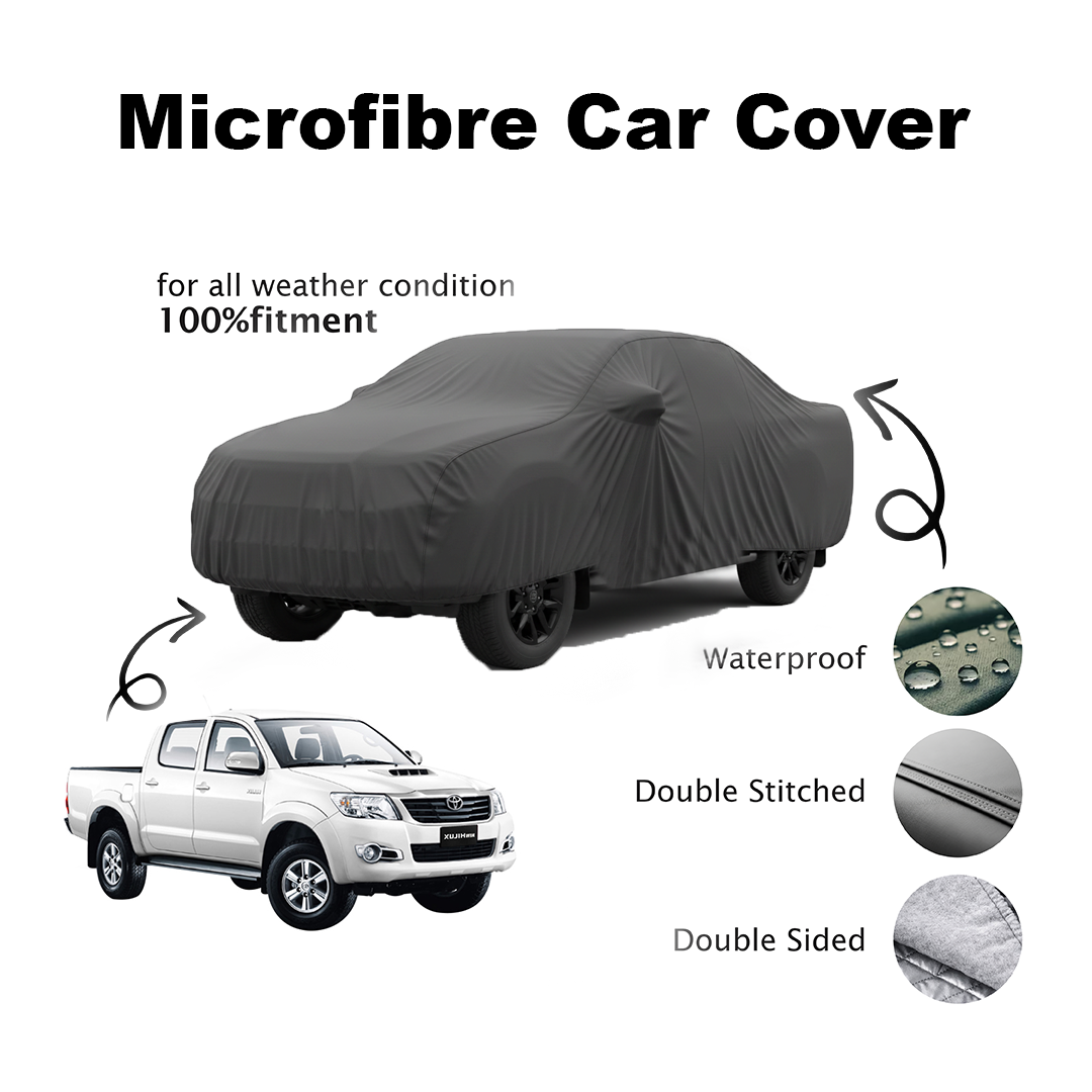 Toyota Hilux Vigo Microfibre Top Car Cover - 2005 - 2015