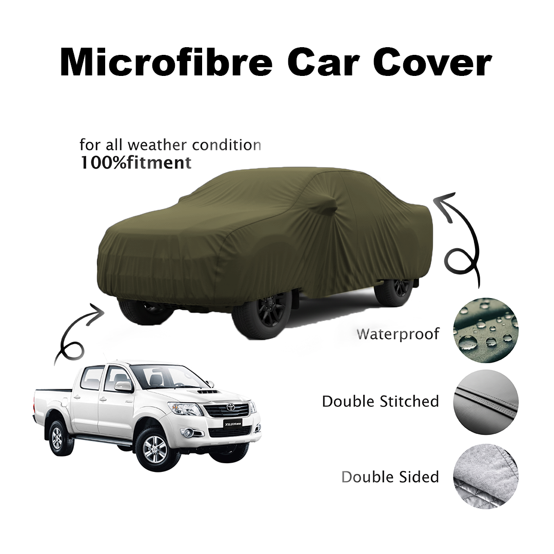 Toyota Hilux Vigo Microfibre Top Car Cover - 2005 - 2015