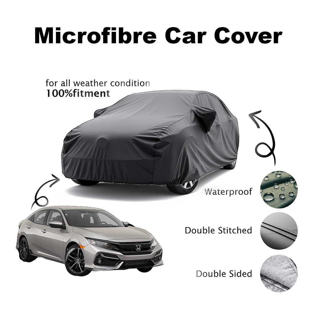 Honda Civic Microfibre Top Car Cover  - 2016 - 2021