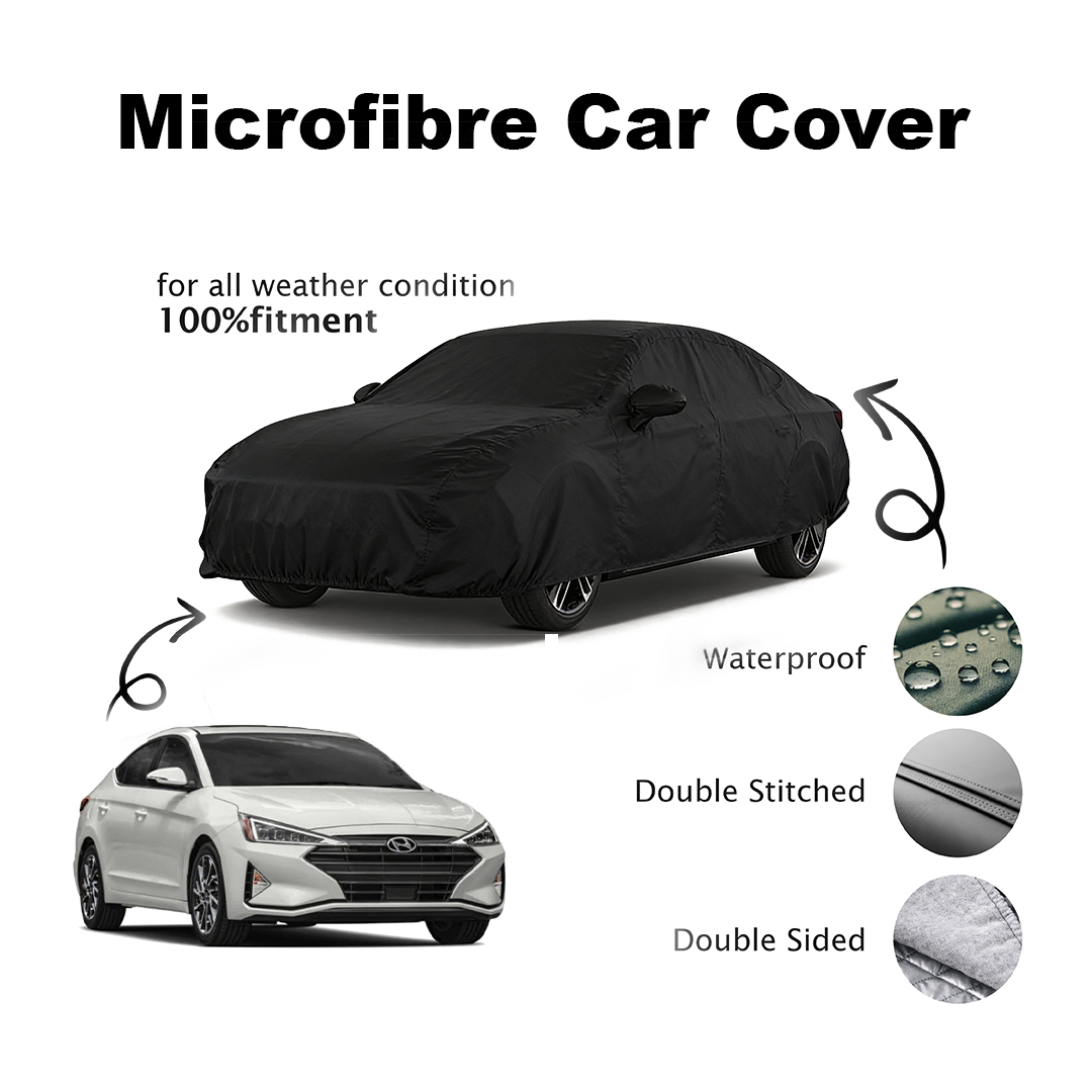 Hyundai Elantra Microfibre Top Car Cover - 2021 - 2026
