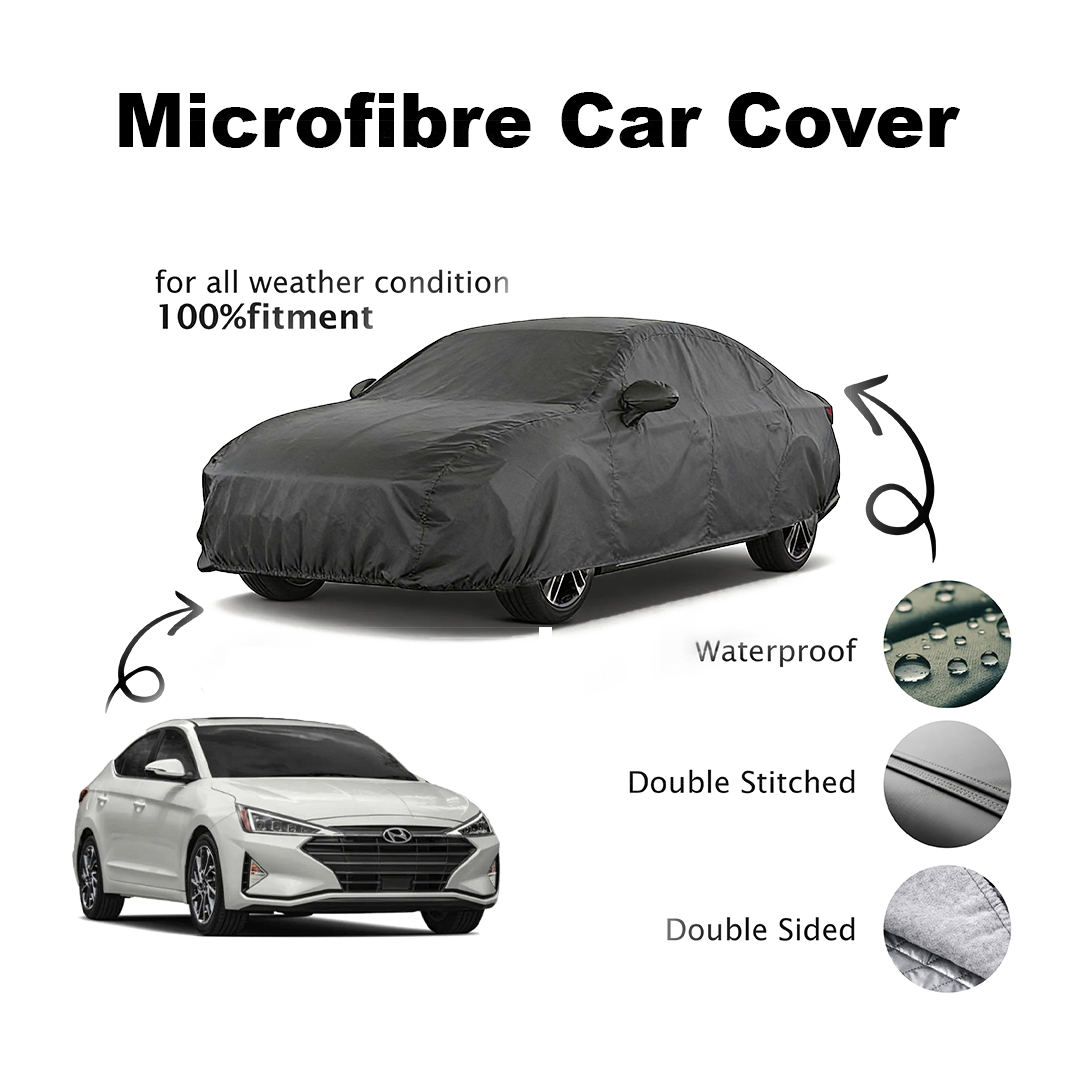 Hyundai Elantra Microfibre Top Car Cover - 2021 - 2026