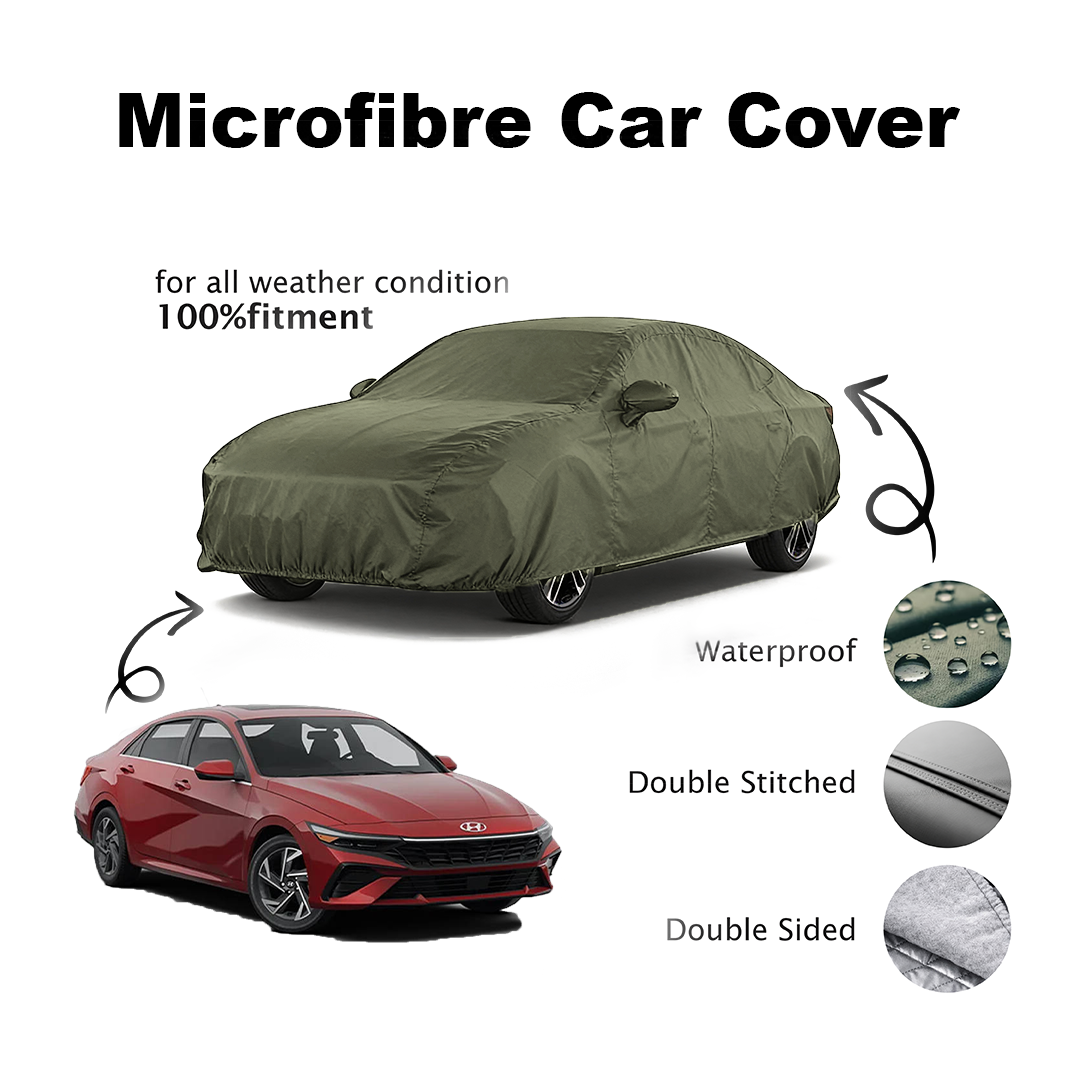 Hyundai Elantra Hybrid Microfibre Top Car Cover