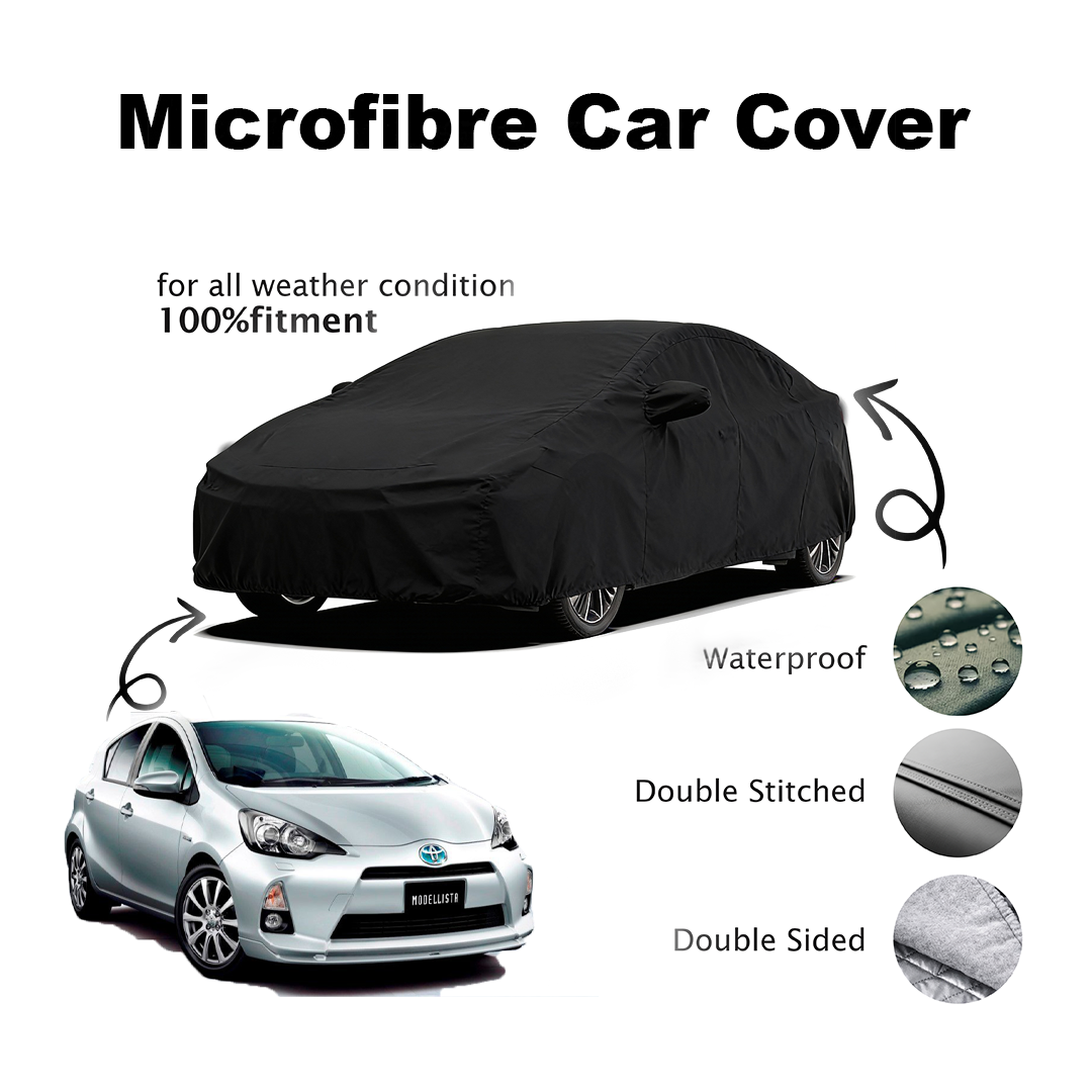Toyota Aqua Microfibre Top Car Cover - 2012 - 2026