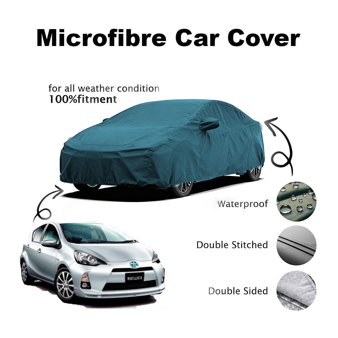 Toyota Aqua Microfibre Top Car Cover - 2012 - 2026