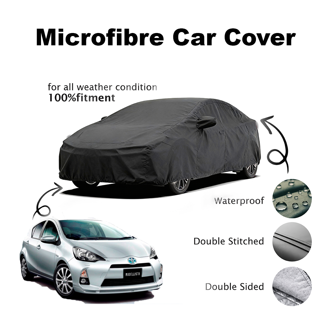 Toyota Aqua Microfibre Top Car Cover - 2012 - 2026