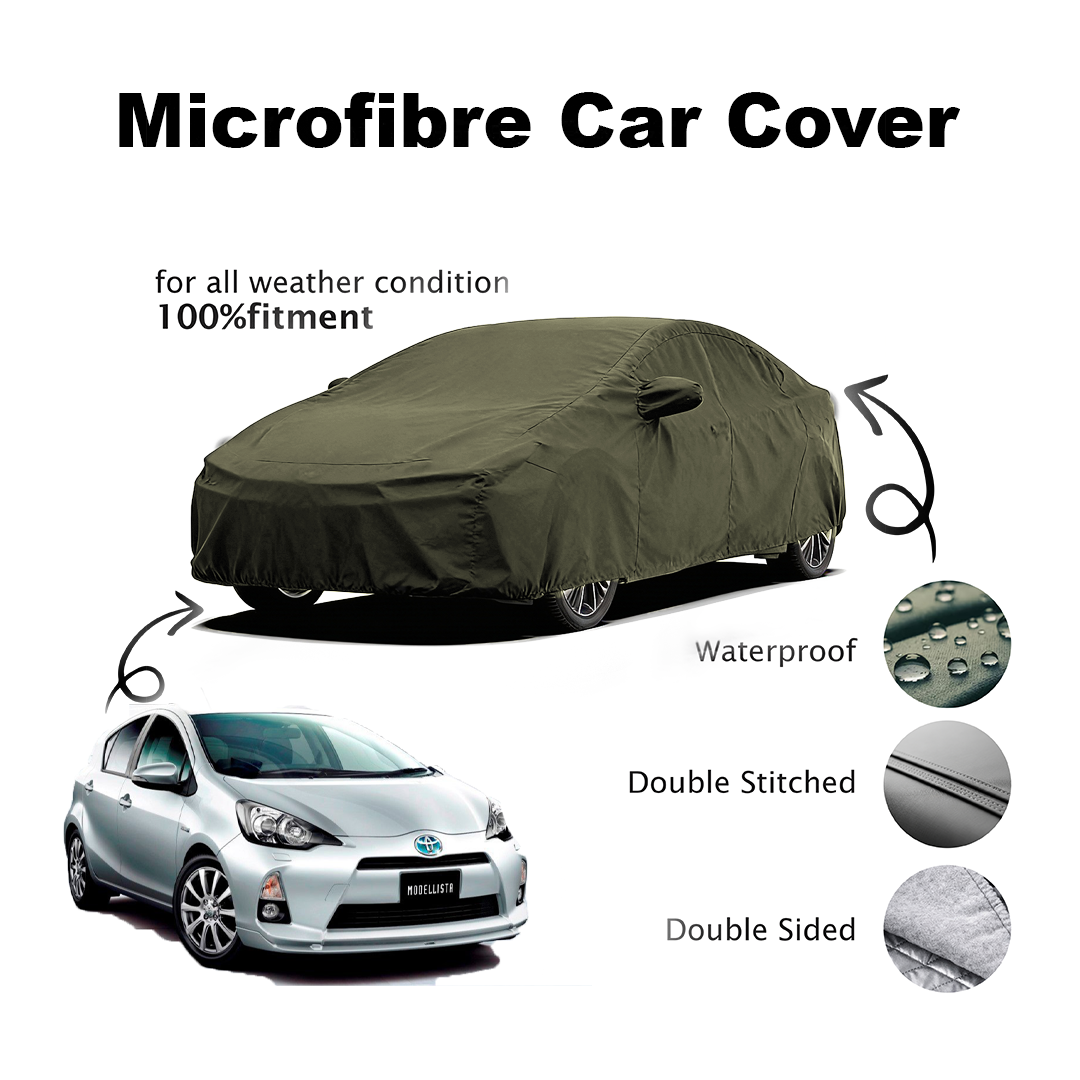 Toyota Aqua Microfibre Top Car Cover - 2012 - 2026