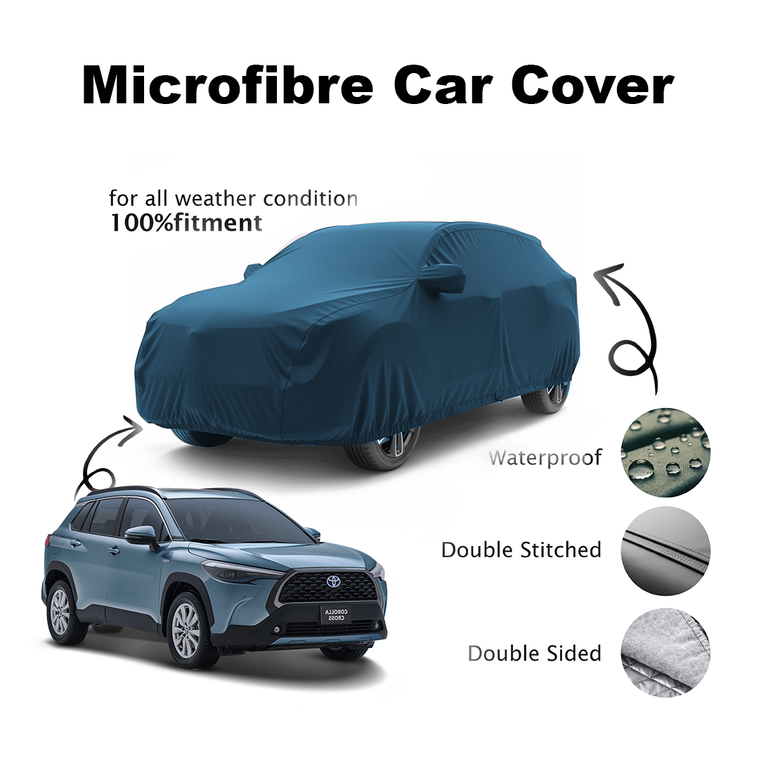 Toyota Corolla Cross Microfibre Top Car Cover - 2022 - 2026