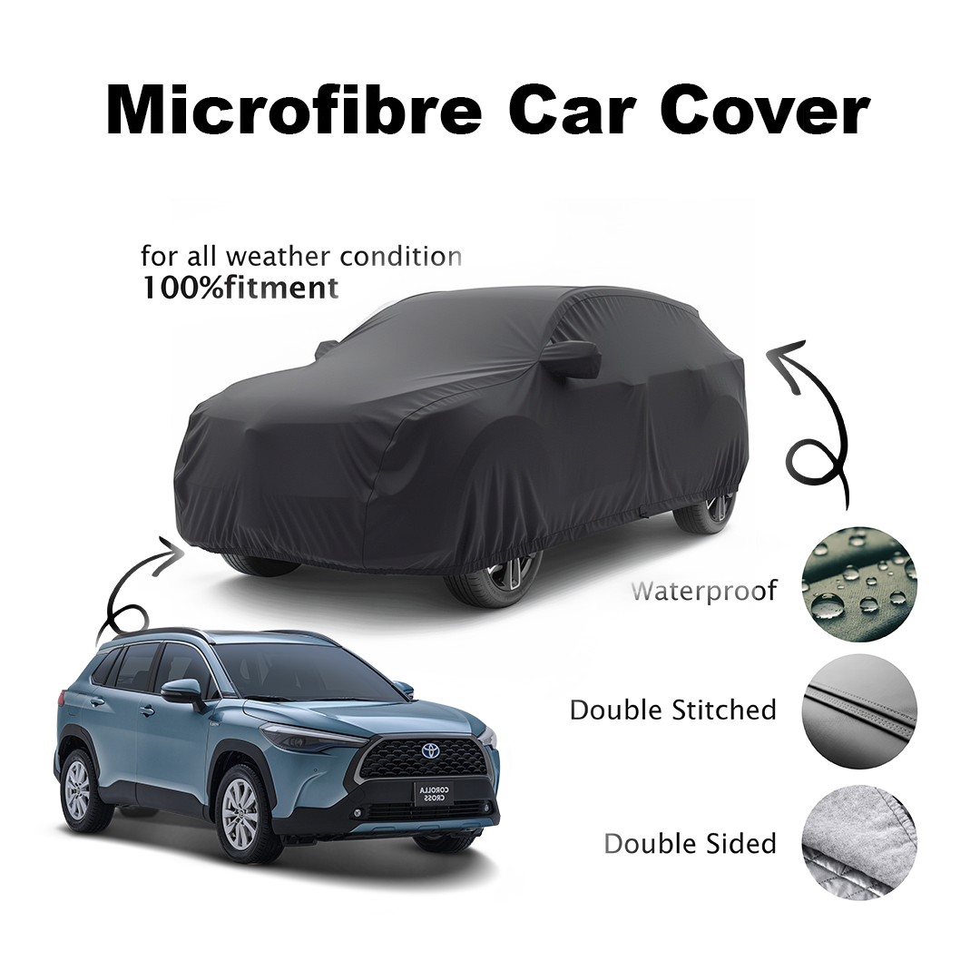 Toyota Corolla Cross Microfibre Top Car Cover - 2022 - 2026