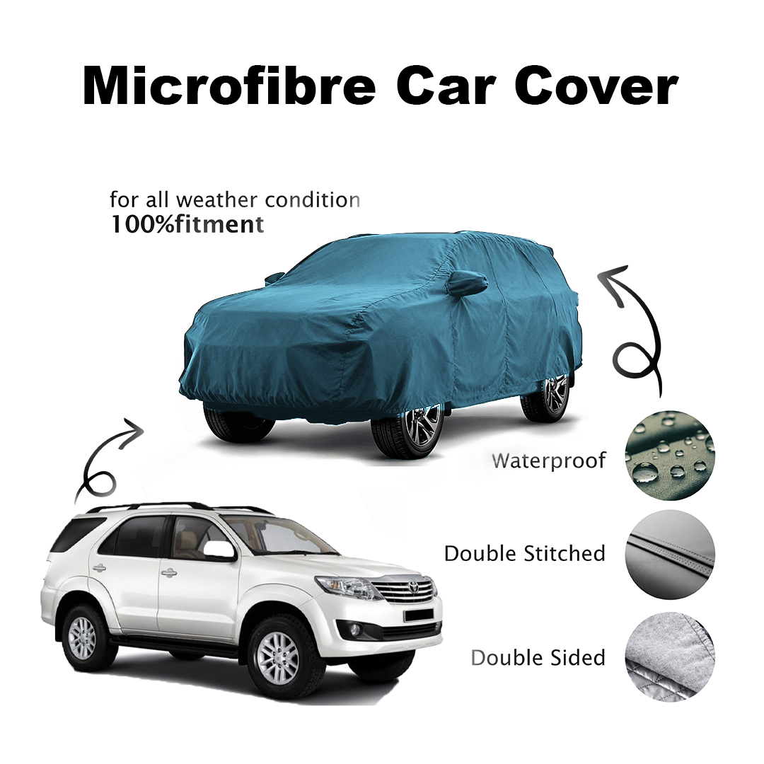 Toyota Fortuner Microfibre Top Car Cover - 2005 - 2014