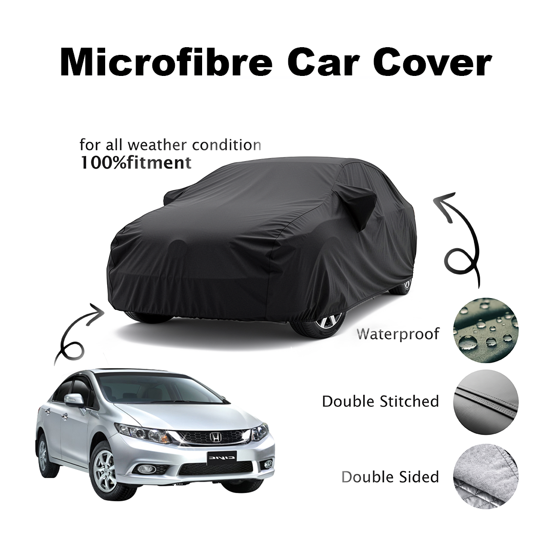 Honda Civic  Microfibre Top Car Cover - 2012 - 2015
