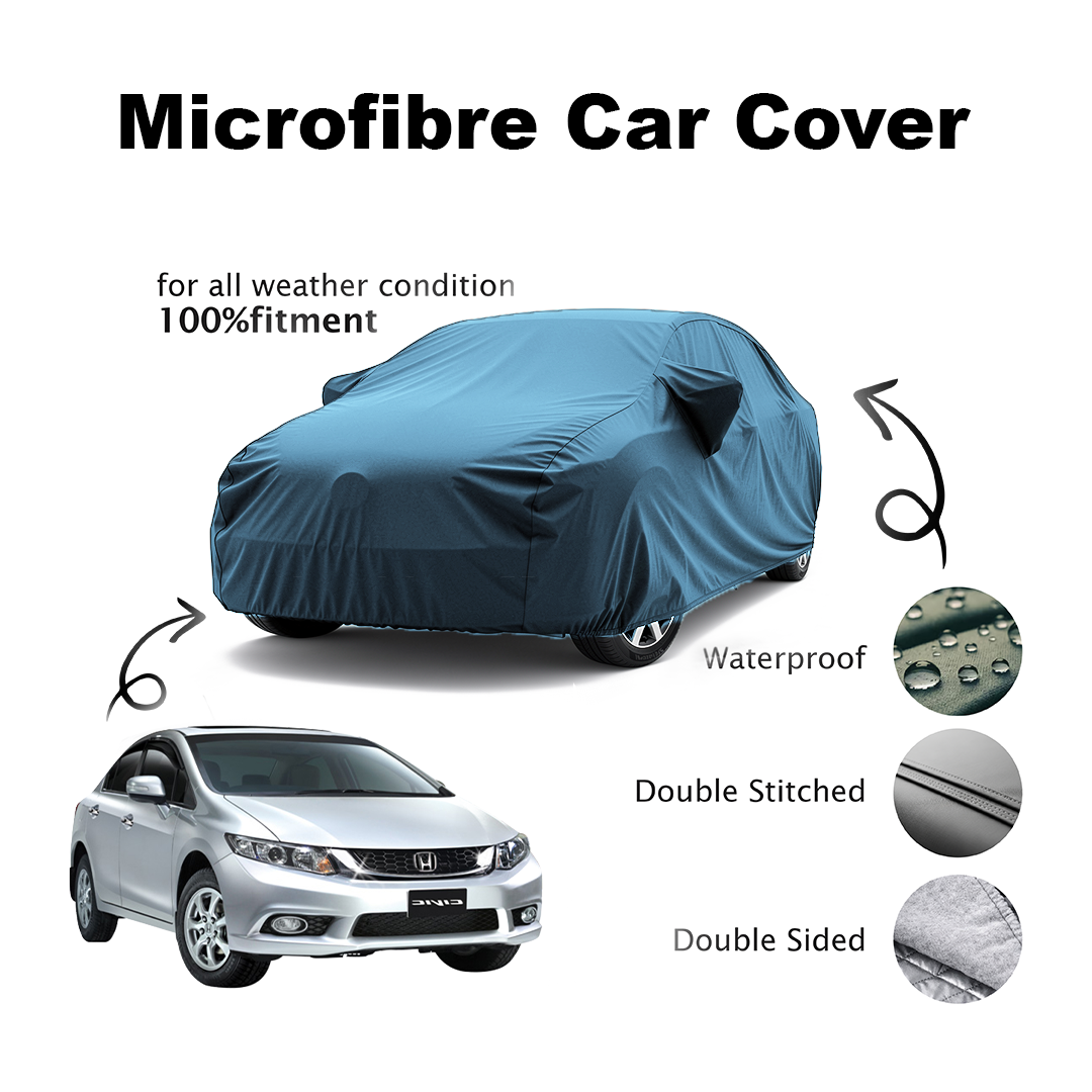 Honda Civic  Microfibre Top Car Cover - 2012 - 2015