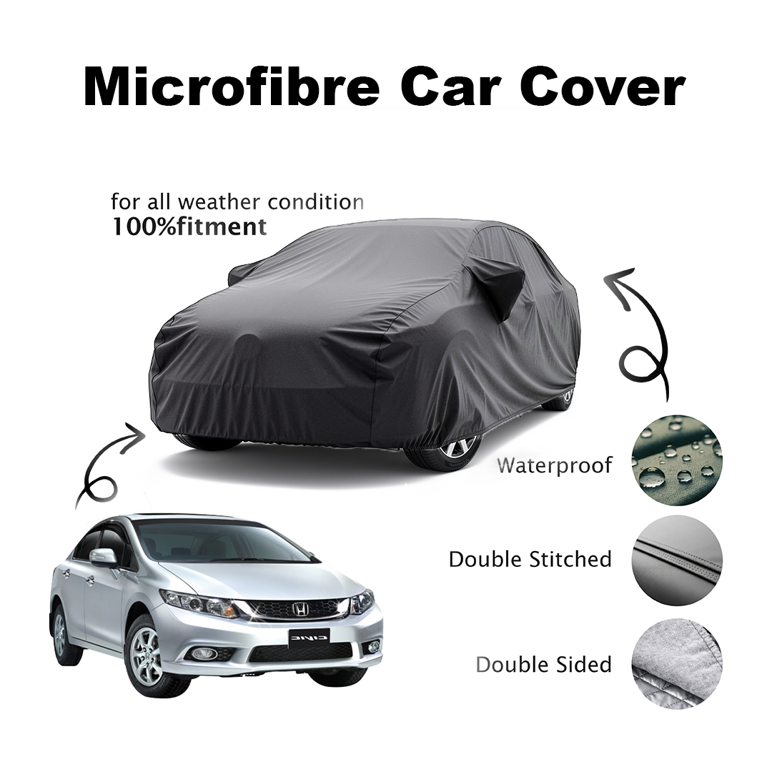 Honda Civic  Microfibre Top Car Cover - 2012 - 2015