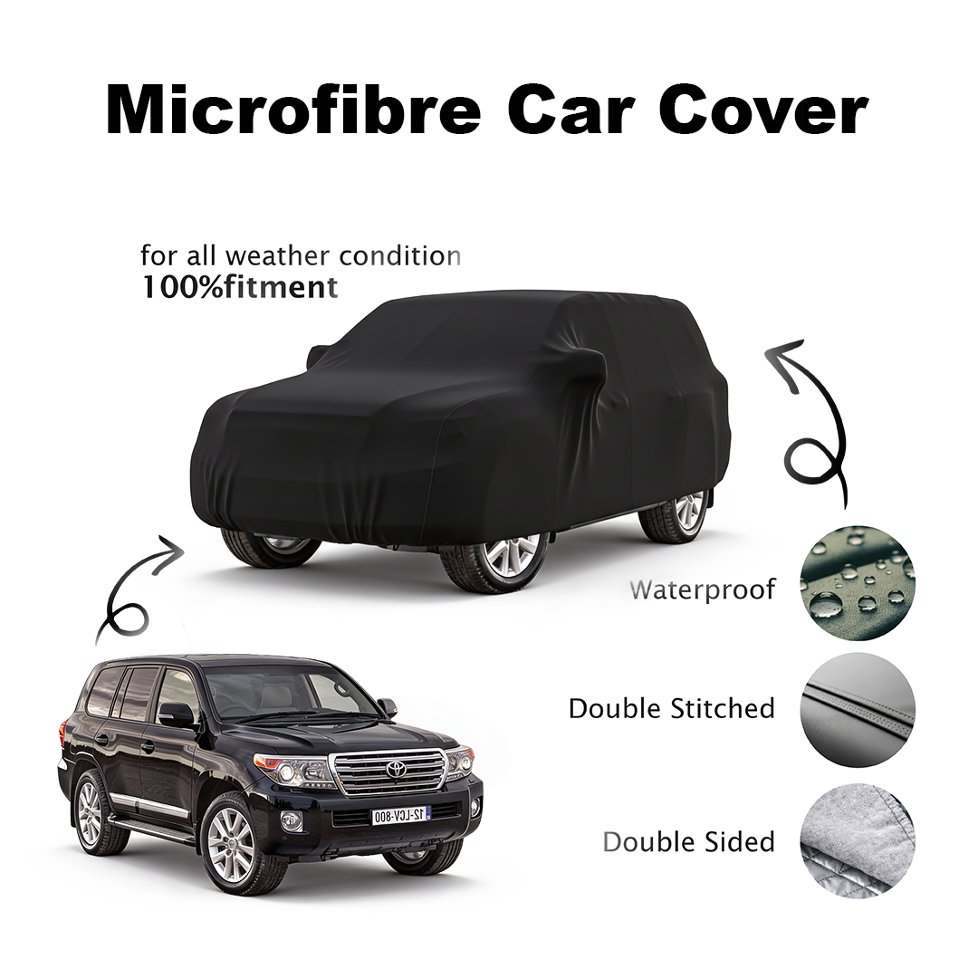 Toyota Land Cruiser 200 Microfibre Top Car Cover - 2011 - 2026