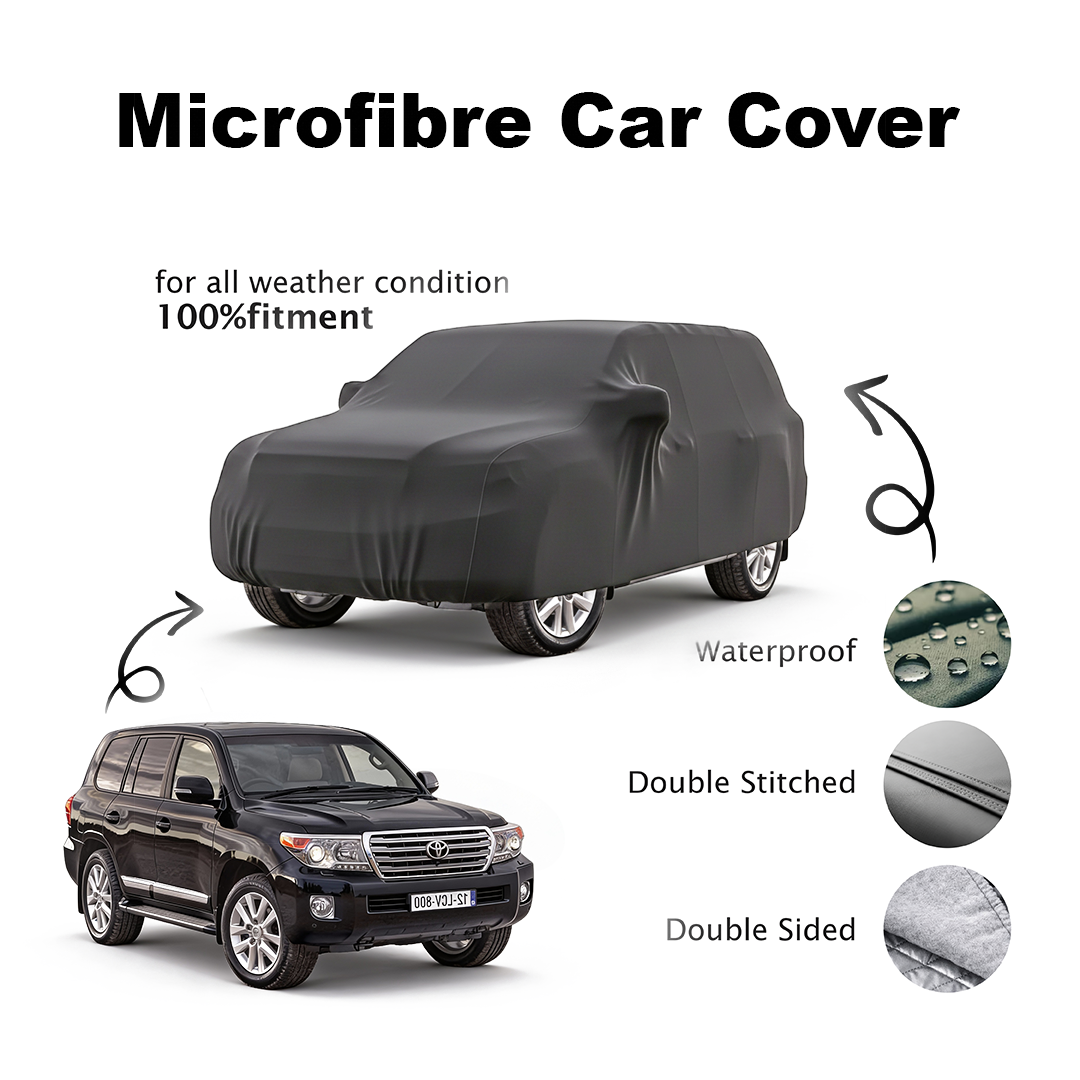 Toyota Land Cruiser 200 Microfibre Top Car Cover - 2011 - 2026