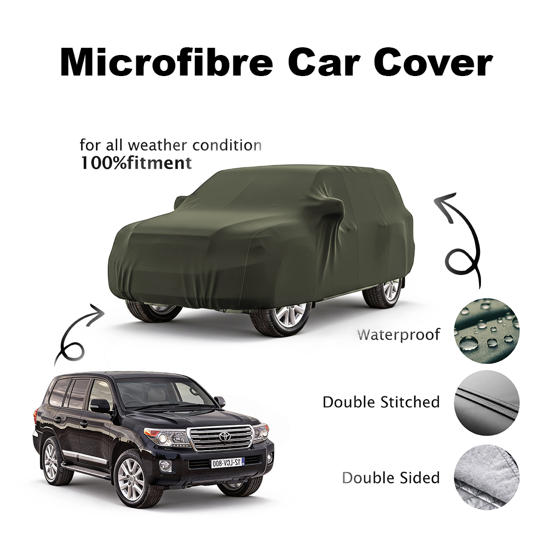 Toyota Land Cruiser 200 Microfibre Top Car Cover - 2011 - 2026
