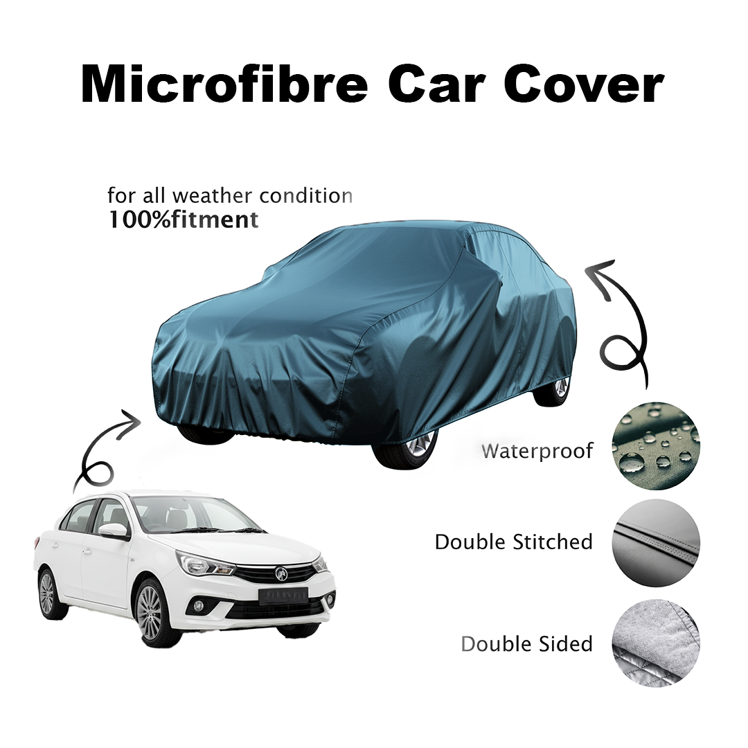 Proton Saga Microfibre Top Car Cover - 2017 - 2026