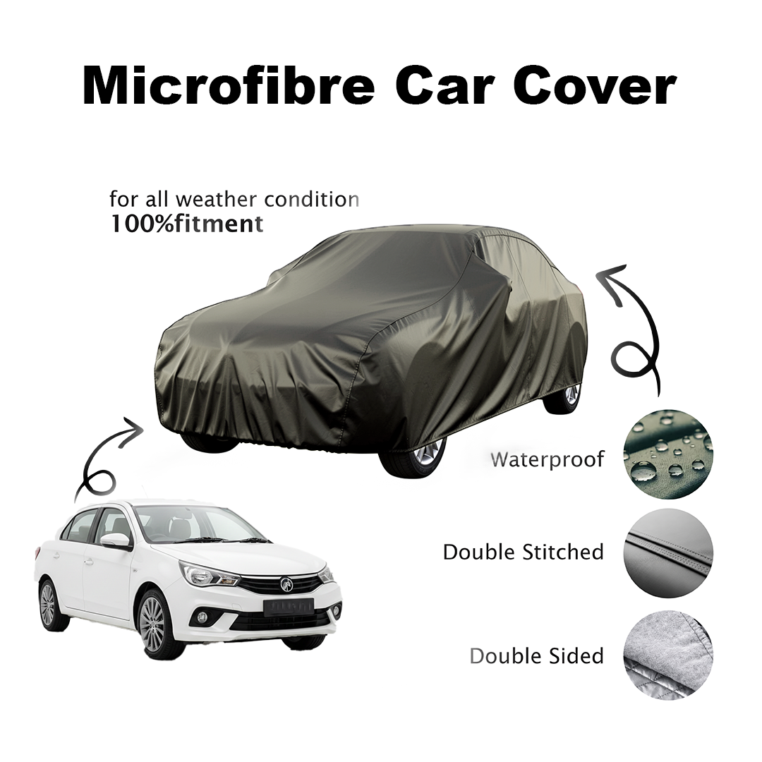 Proton Saga Microfibre Top Car Cover - 2017 - 2026