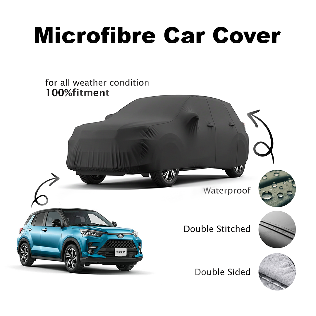 Toyota Raize Microfibre Top Car Cover - 2024 - 2026