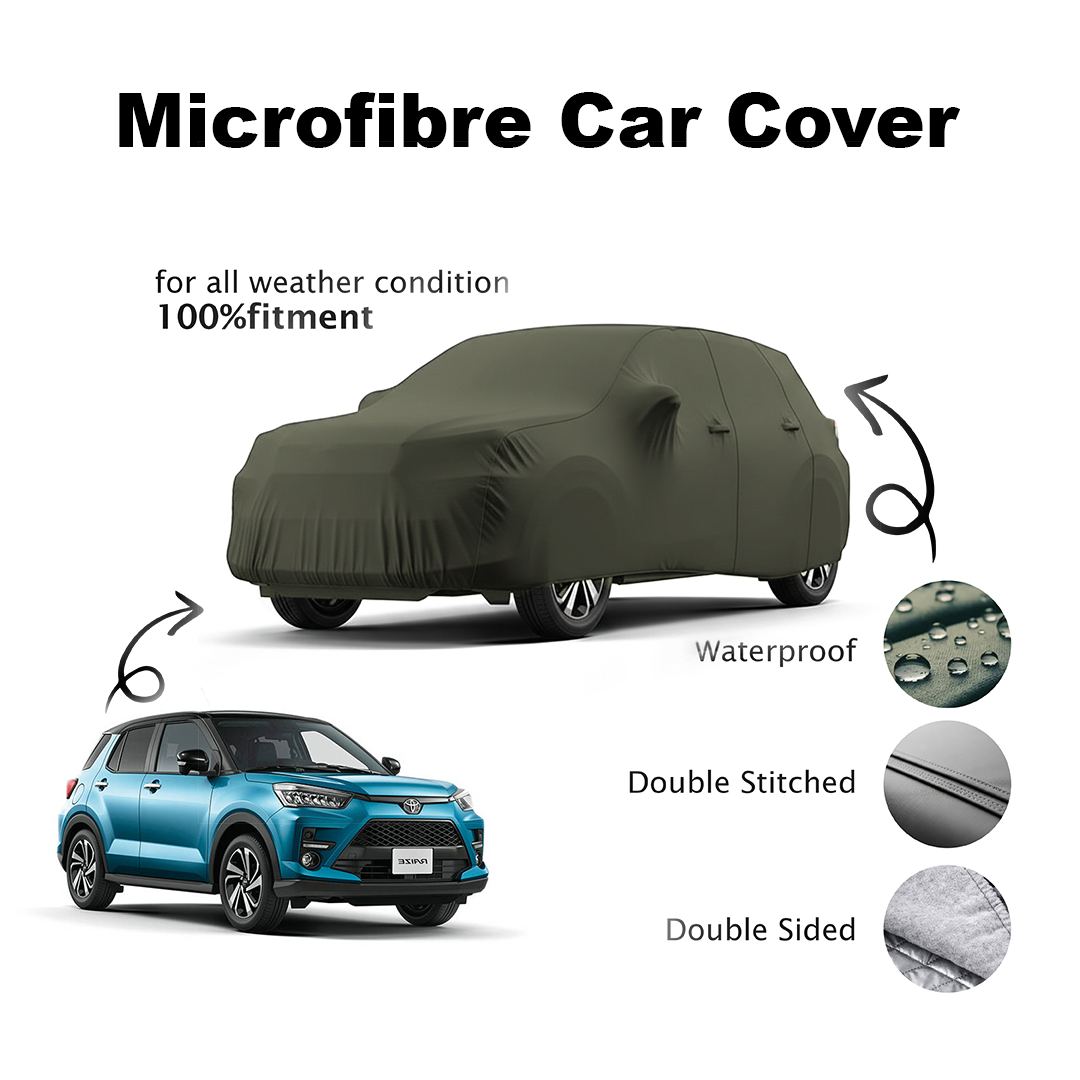 Toyota Raize Microfibre Top Car Cover - 2024 - 2026