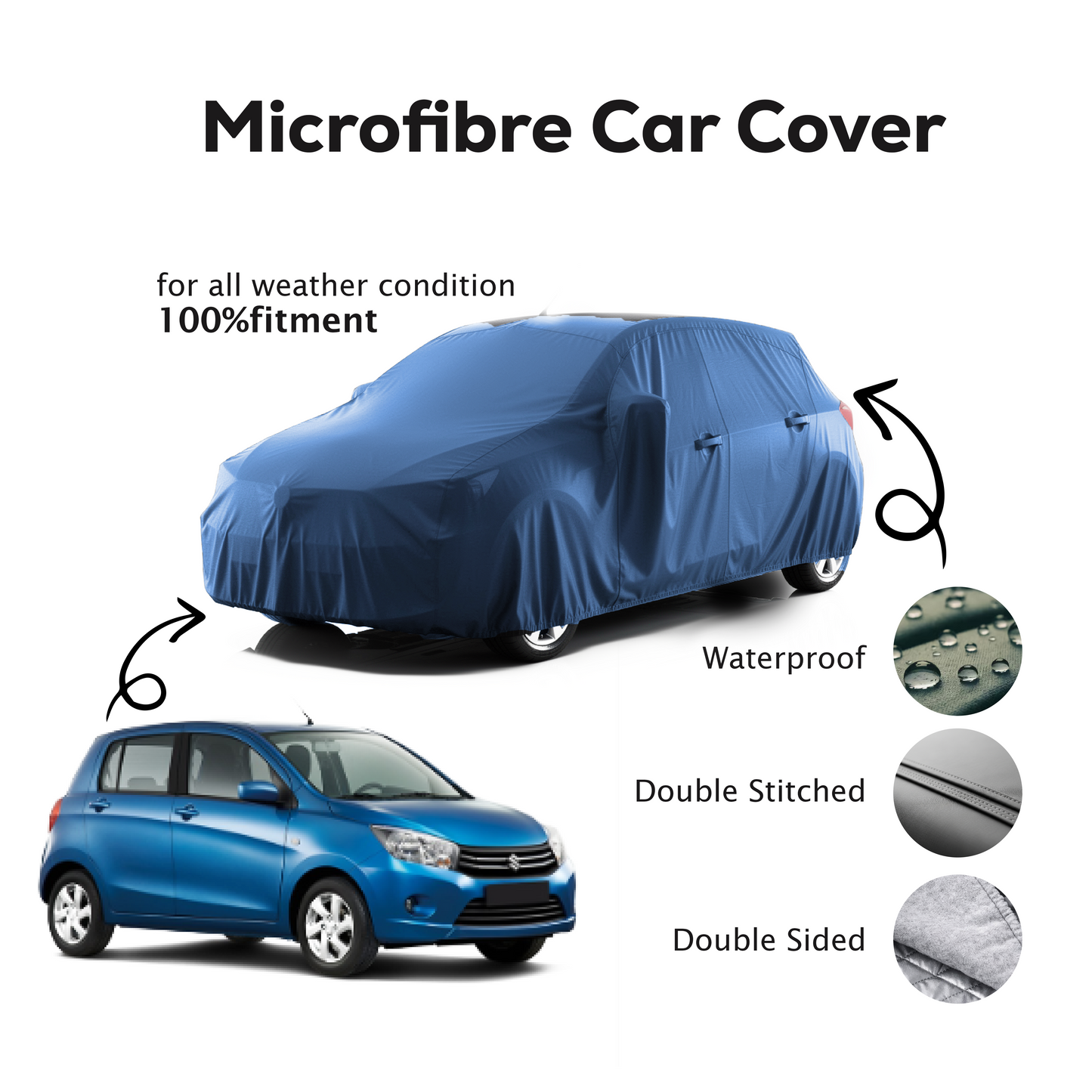 Suzuki  Cultus Microfibre Top Car Cover  - 2017 - 2026