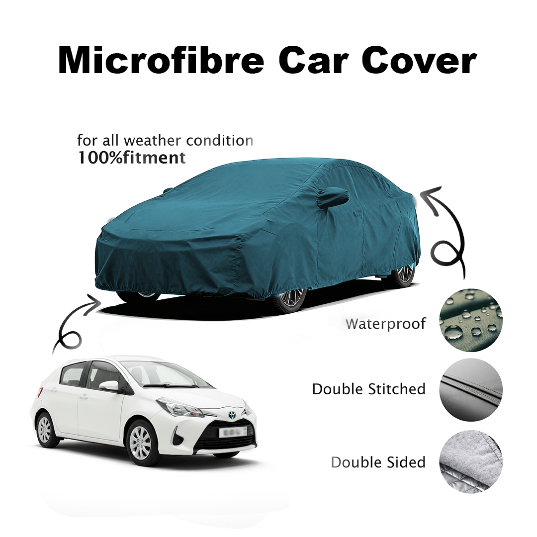 Toyota Vitz Microfibre Top Car Cover - 2010 - 2018