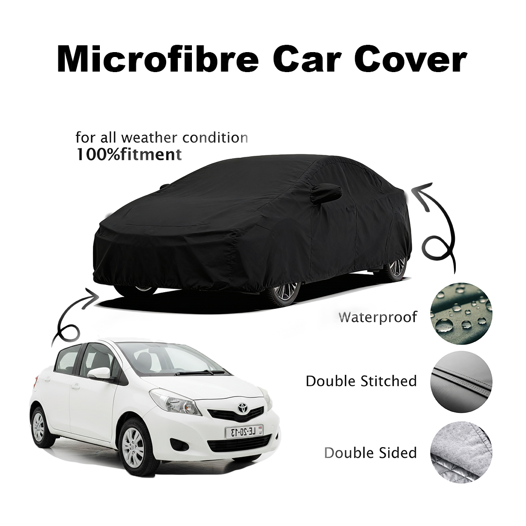Toyota Vitz Microfibre Top Car Cover - 2019 - 2026