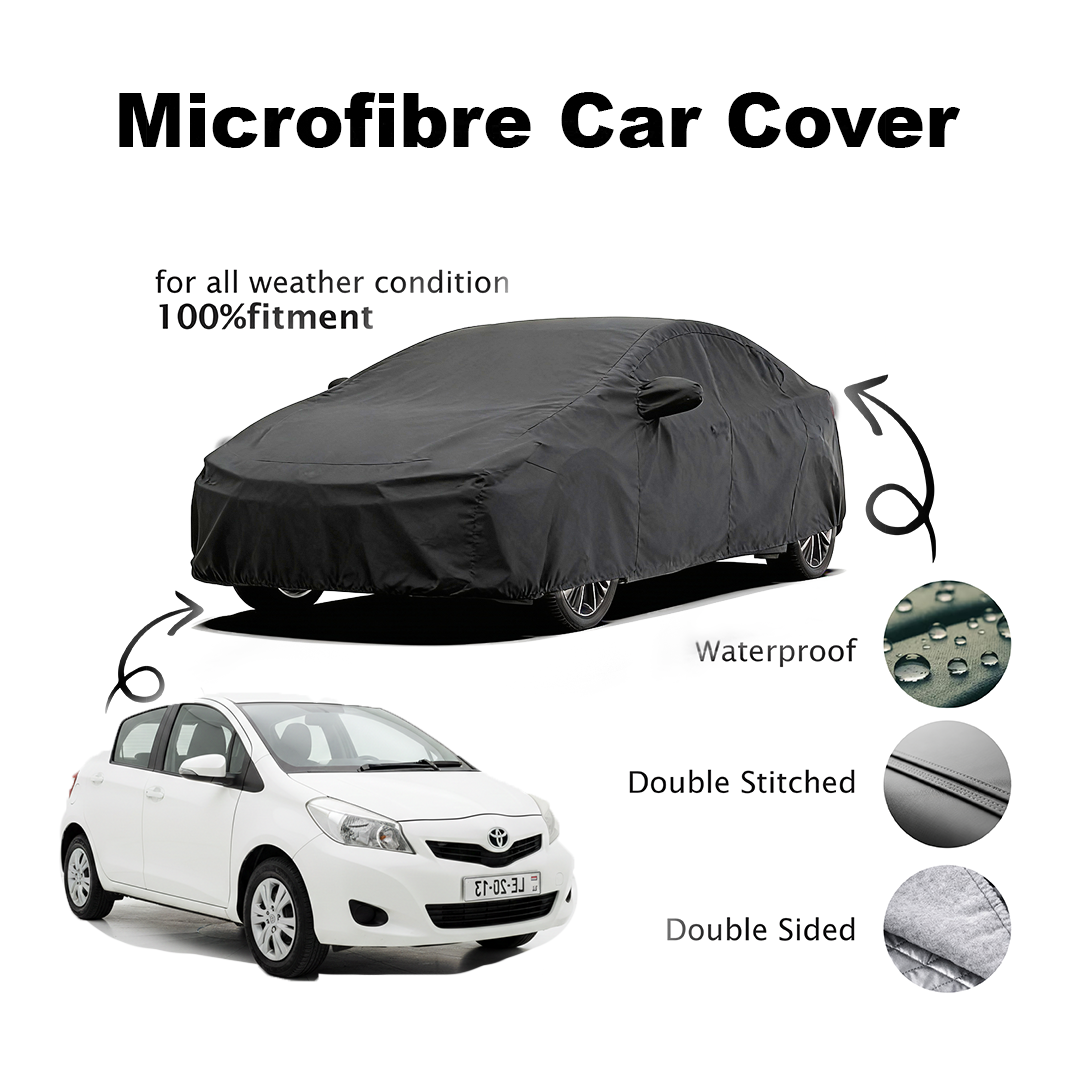 Toyota Vitz Microfibre Top Car Cover - 2019 - 2026