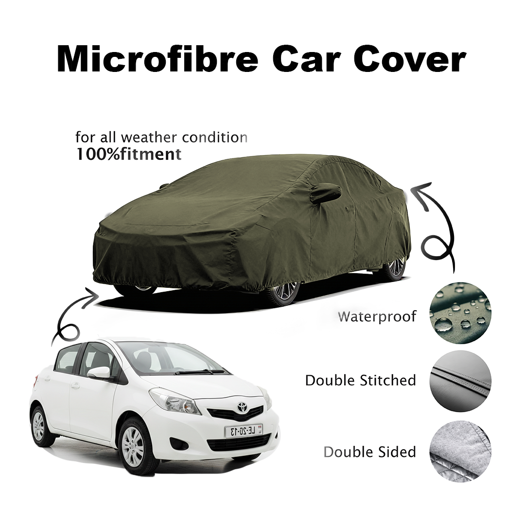 Toyota Vitz Microfibre Top Car Cover - 2019 - 2026