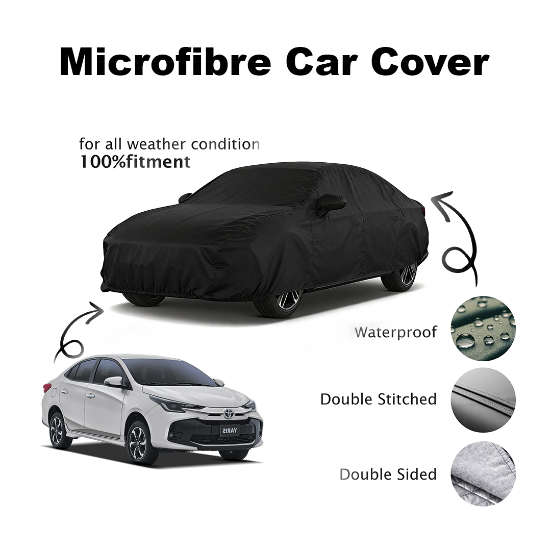 Toyota Yaris Microfibre Top Car Cover - 2018 - 2026