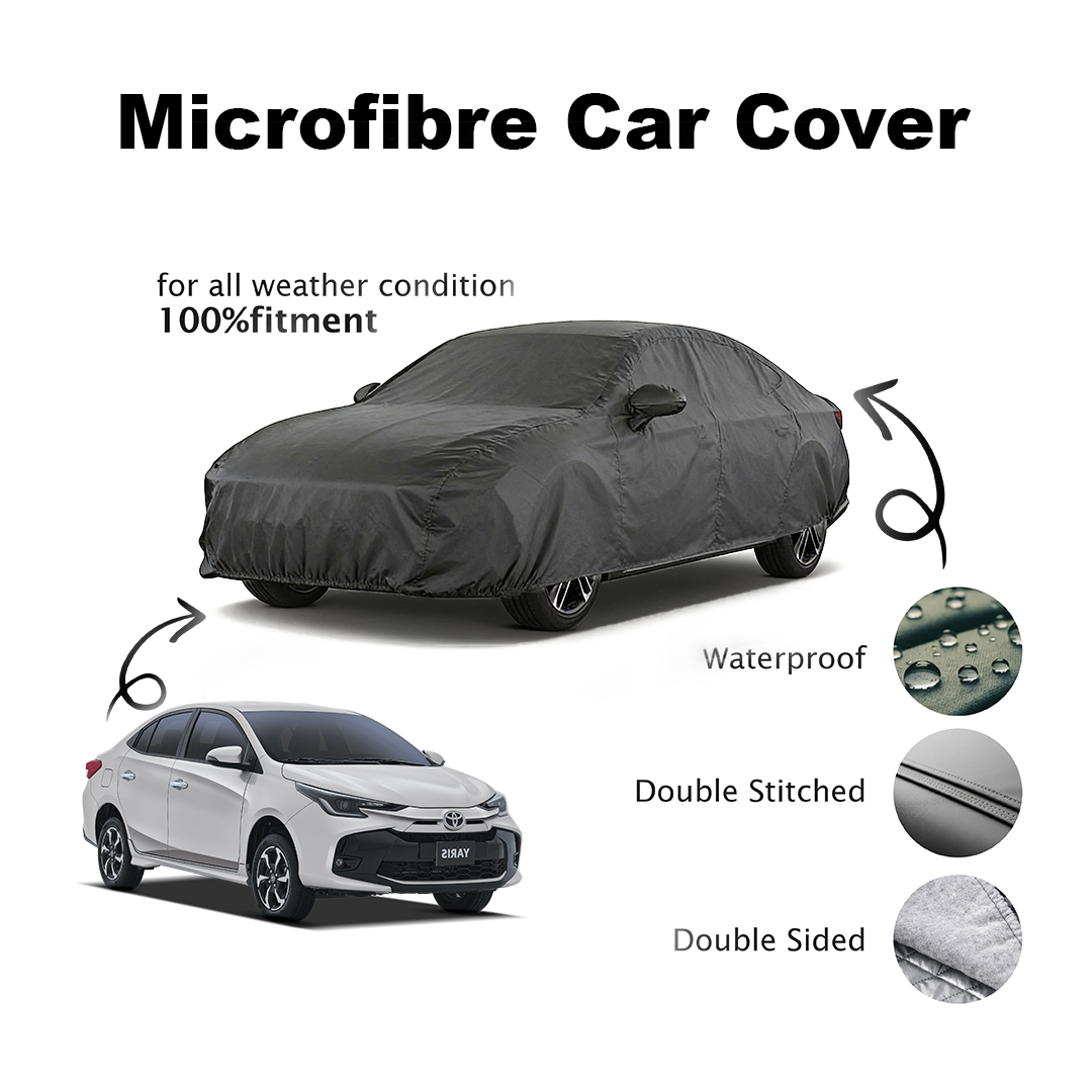 Toyota Yaris Microfibre Top Car Cover - 2018 - 2026