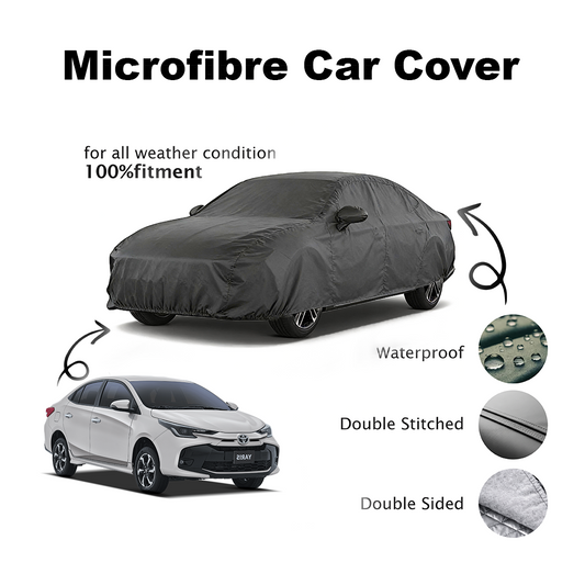 Toyota Yaris Microfibre Top Car Cover - 2018 - 2026