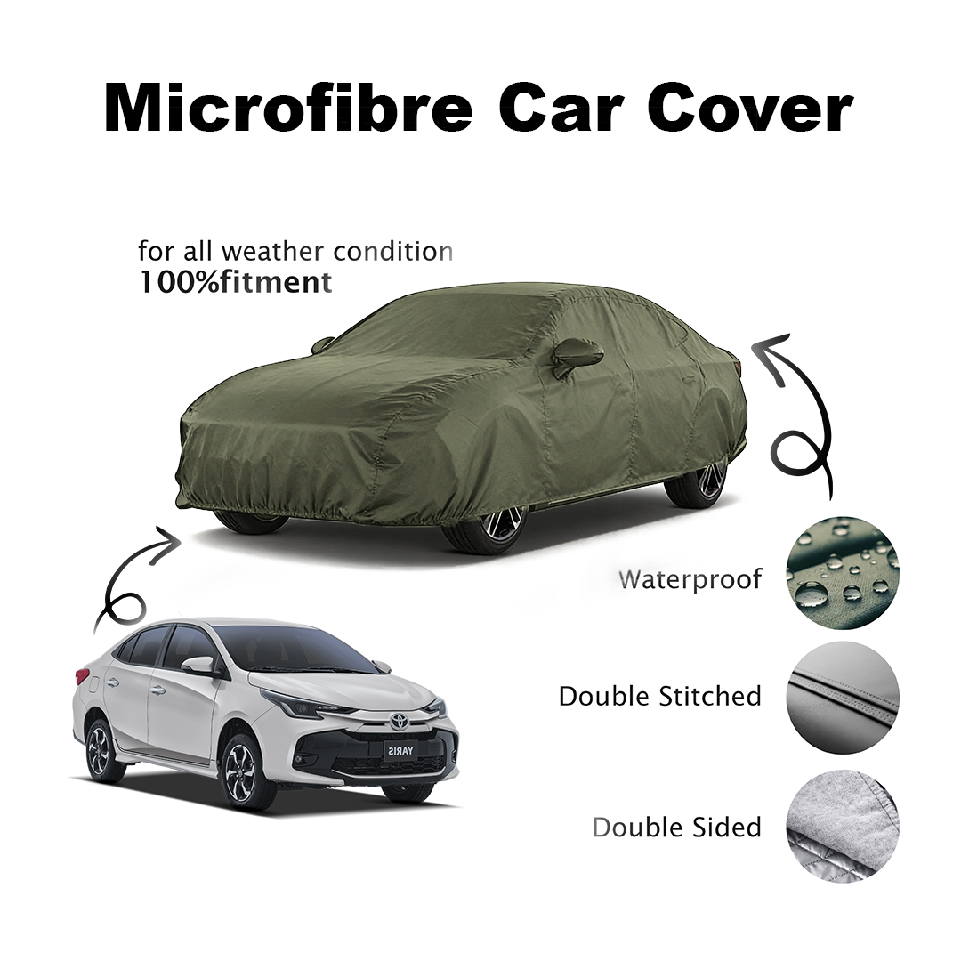 Toyota Yaris Microfibre Top Car Cover - 2018 - 2026